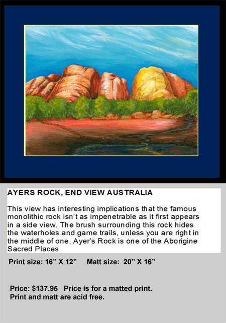 Ayers Rock end